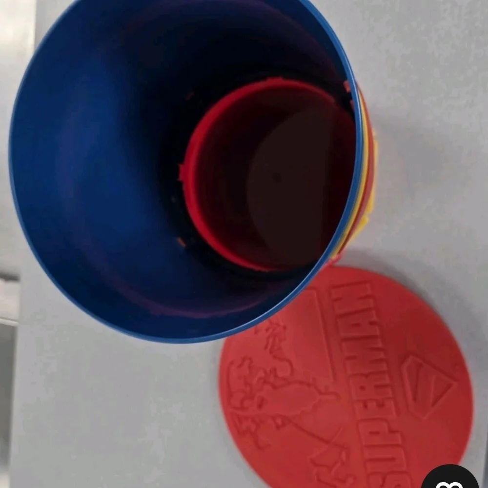 DC Superman Red, Blue & Yellow Treat Bucket